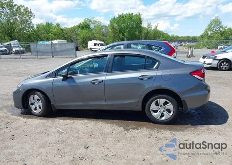 2013 Honda Civic Lx из США, поврежденный, VIN 19XFB2F55DE092870